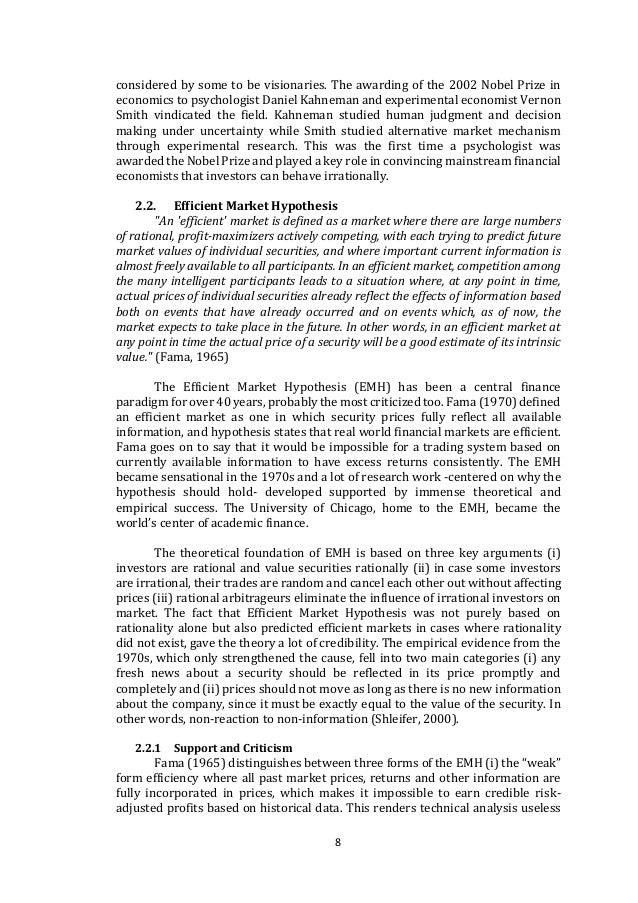 applying behavioral finance to asset allocation projects on behavioral finance